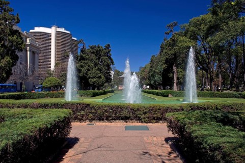 Liberdade Square, Copanzinho, Niemeyer Building, Belo Horizonte, Minas Gerais, Brazil