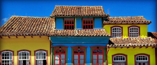 Houses, Ouro Preto, Minas Gerais, Brazil