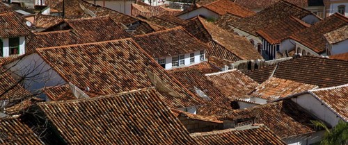 Roofs, Ouro Preto, Minas Gerais, Brazil