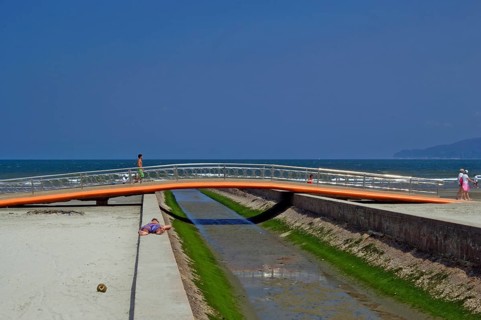 Channel of the city of Santos, Santos, São Paulo, Brazil