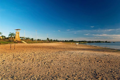 Graciosa Beach, Palmas Lake, Tocantins River, Palmas, Tocantins, Brazil