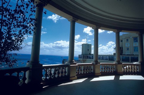 Terrace, Rio Branco Palace, Salvador, Bahia, Brazil