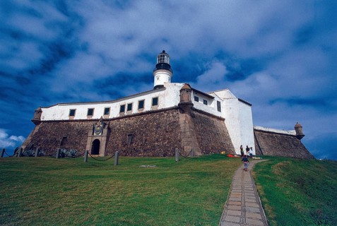 Santo Antônio da Barra Fort, Salvador, Bahia, Brazil