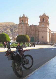 Plaza of Weapons, Cathedral, Puno, Lima, Peru