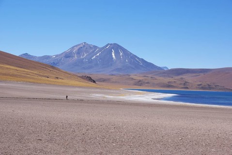 Laguna Miscanti, Los Flamencos Reserve National, Atacama Desert, Region de Antofagasta, Santiago,