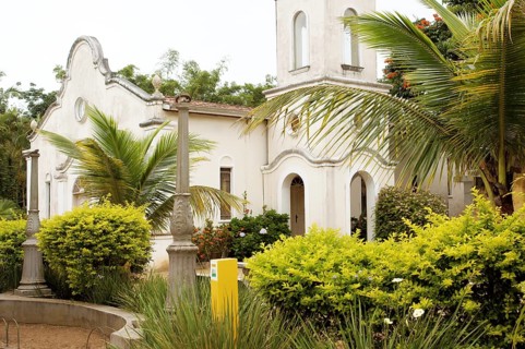 Church, Garden, Barra do Una, Peruíbe, São Paulo, Brazil