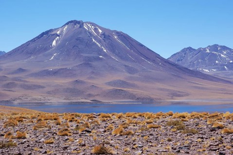 Laguna Miscanti, Los Flamencos Reserve National, Atacama Desert, Region of Antofagasta, Santiago,
