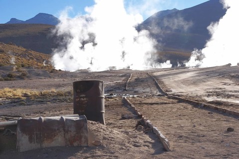 Geysers El Tatio, Atacama Desert, Region of Antofagasta, Santiago, Chile