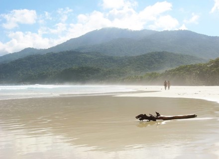 Landscape, Lopes Mendes Beach, Ilha Grande, Rio de Janeiro, Brazil