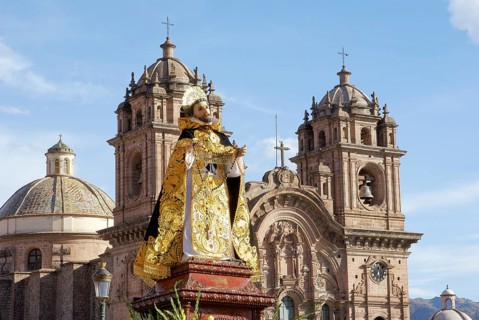 Del Cusco Cathedral, Cuzco, Region of Cusco, Lima, Peru