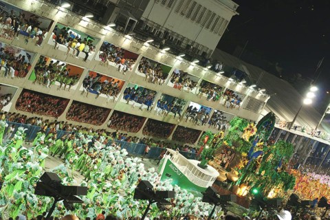 Carnival 2009, School of Samba Mangueira, Rio de Janeiro, Brazil