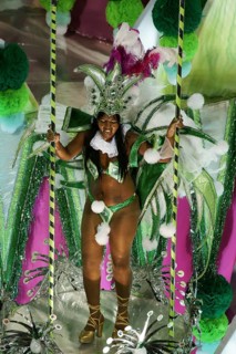 Carnival 2009, School of Samba Mangueira, Rio de Janeiro, Brazil