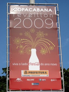 Réveillon 2009, beach, City, Copacabana, Rio de Janeiro, Brazil