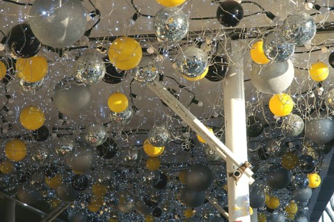 Decorations, Printemps, Boulevard Haussmann - 75008, (75), Paris, France