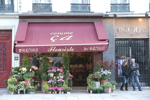 Floriculture, Rue Saint-Antoine, 4ème arrondissement, (75004), Paris, France