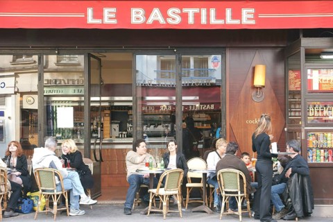 Snack bar, Place de la Bastille, 12ème arrondissement, (75012), Paris, France