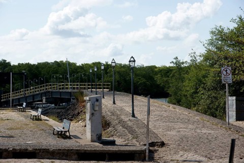 Ponte, Square, Alcântara, Maranhão, Brazil