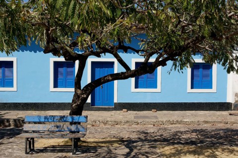 Square, House, Alcântara, Maranhão, Brazil