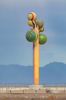 Wendover, Utah - Metaphor: The Tree of Utah, a sculpture sometimes called the Tree of Life. The