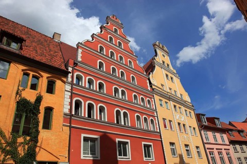 Old Town of Stralsund, Vorpommern-Rügen District, Mecklenburg-Western Pomerania, Germany