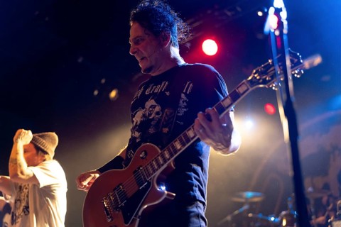 Joey Z., guitarist of Life of Agony, live on 30 Years of Ugly Tour at Berlin's Columbia Theater on