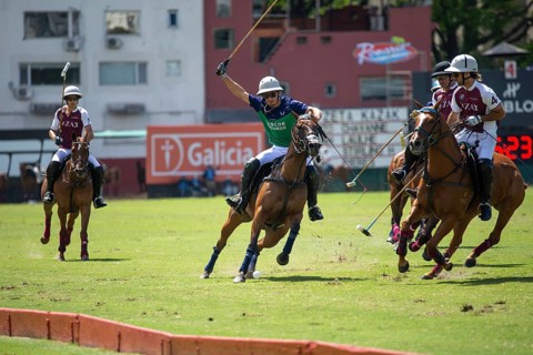 Scene at the 132nd Argentine Open Polo Championship (Spanish Campeonato Argentino Abierto de Polo),