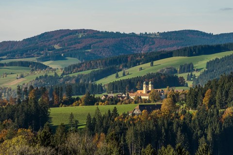 St. Märgen, Southern Black Forest, Black Forest, Baden-Württemberg, Germany