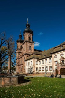 Baroque monastery church, St. Peter, Southern Black Forest, Black Forest, Baden-Württemberg,