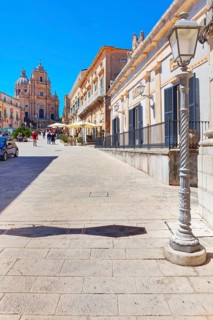 Historic town, Ragusa Ibla, Ragusa province, Sicily, Italy