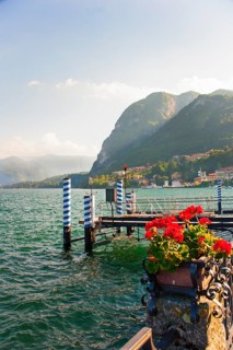 Menaggio, beautiful tourist town on the western shore of Lake Como, Como Province, Lombardy, Italy