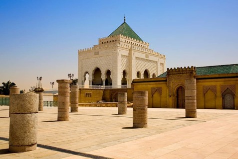 161/Mausolée de Mohammed V and neighboring mosque, Rabat, MAR, Morocco