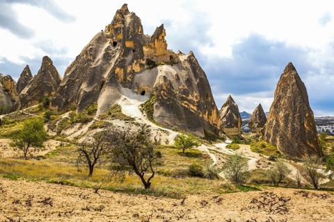 Kiliclar Valley, fantastic tuff rock formations, Cappadocia, Turkey