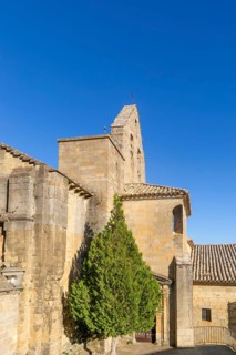 Iglesia de San Esteban, Romanesque church, medieval village of Sos del Rey Católico, Cinco Villas
