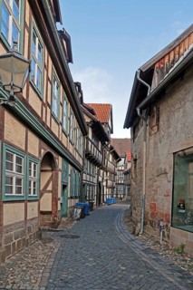 Quedlinburg, Saxony-Anhalt, Germany, World Heritage Site, UNESCO, city center