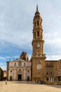 Cathedral church of the Savior of Zaragoza, also known as La Seo, Zaragoza, Aragon, Spain