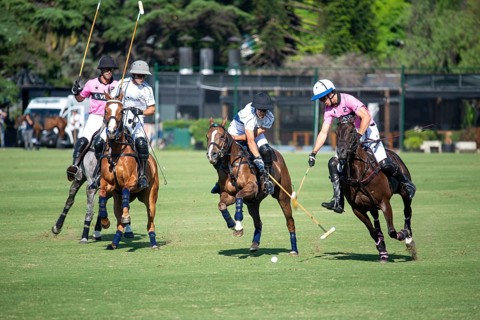 Scene at the 132nd Argentinean Open Polo Championship (Spanish Campeonato Argentino Abierto de