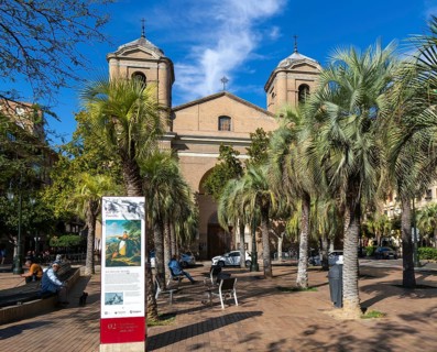Iglesia Parroquial de Nuestra Señora del Portillo church, Plaza de Portillo, Zaragoza, Aragon,