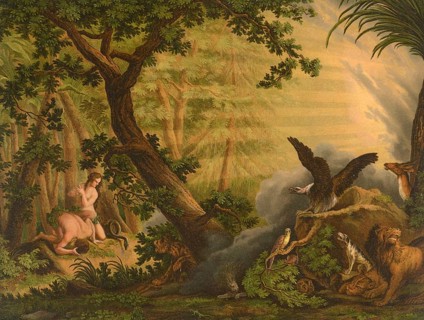 Biblical scene, Bible, Original Sin, a Christian concept that describes a state of separation from