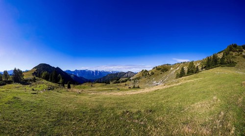 Hochzinkenalm, Postalm, Osterhorn Group, Salzkammergut, Province of Salzburg, Austria