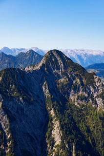 View from Rettenkogel to Rinnkogel, Postalm, Osterhorn Group, Salzkammergut, Province of Salzburg,