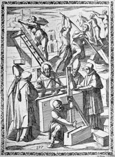 Torture, ordeal, inquisition, a. convicted sentenced to work on the construction of public