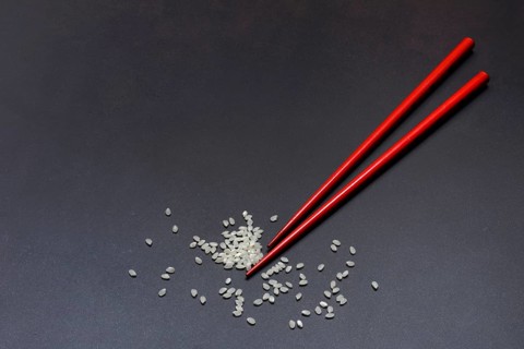 Rice and chopsticks, Oryza