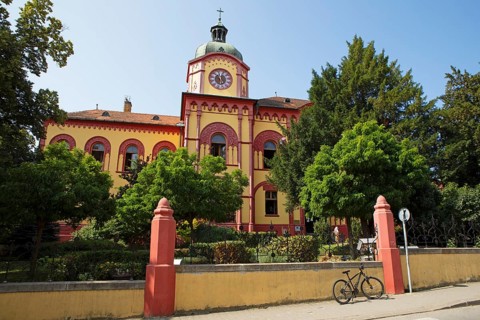 High school in Sremski Karlovci, Vojvodina Province, Serbia