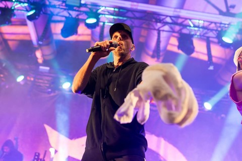 Carlito (Carlos Charlemoine), singer of Irie Révoltés live on Irieunion - Le Re-Tour pour une