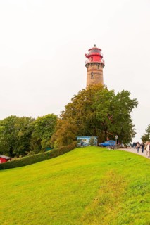Cape Arkona lighthouse, active lighthouse, Cape Arkona, Wittow peninsula, belongs to Putgarten,