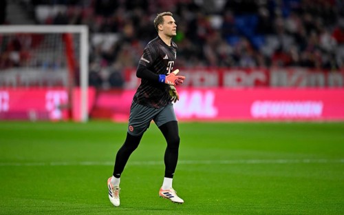 Warm-up training goalkeeper Manuel Neuer FC Bayern Munich FCB (01) Allianz Arena, Munich, Bayern,