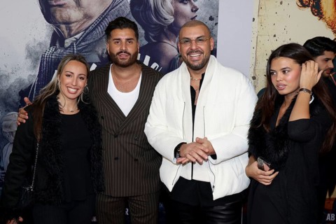 Isabella Luna, Basri Uluc, ASR and Faye Chanel, Make Me Feel film premiere at Zoo Palast Berlin, 29