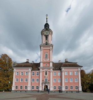 Birnau pilgrimage church, exterior view, Uhldingen-Mühlhofen am Lake Constance, Baden-Württemberg,
