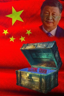 Symbolic image, rare earths, dependent on China with 90% raw material ownership, industry