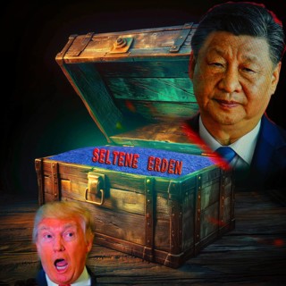Symbolic image, rare earths, dependent on China with 90% raw material ownership, industry